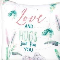 Love & Hugs Me to You Bear Cushion Extra Image 2 Preview